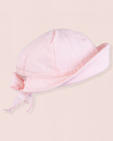 Lilia Pink Piqué Summer Hat