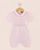 Cherie Pink Cotton Knit - Romper