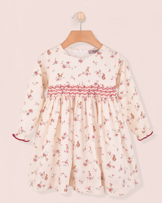 Felicity Winter Wonderland - Smocked Dress