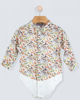 Louis Liberty Colorful Animals Onesie Shirt