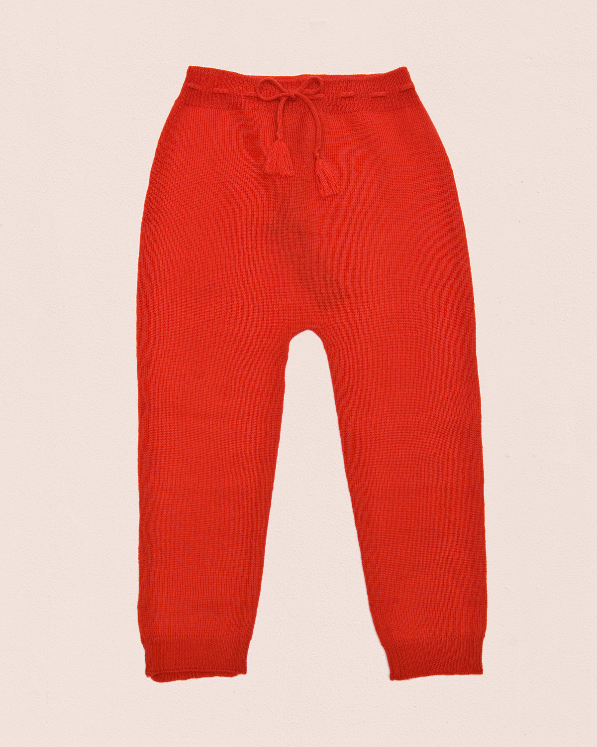 Luna Red Knit Legging - Legging