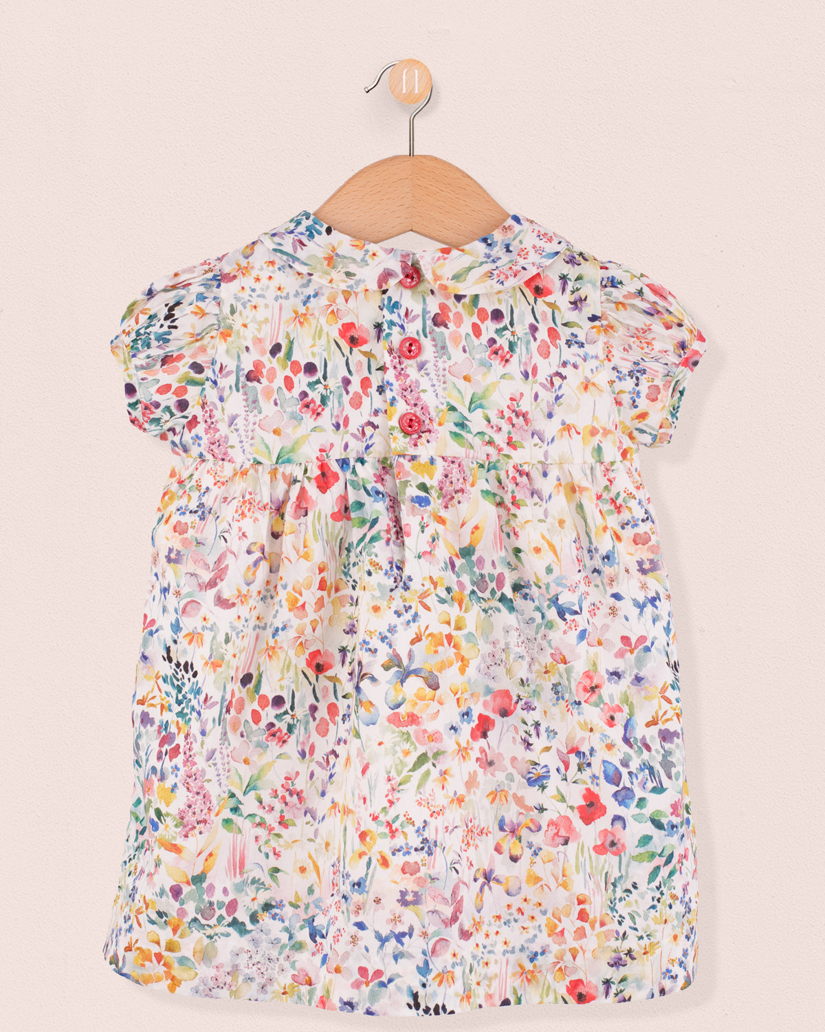 Baby Madeline Liberty Felda Coral Dress - Baby Dress