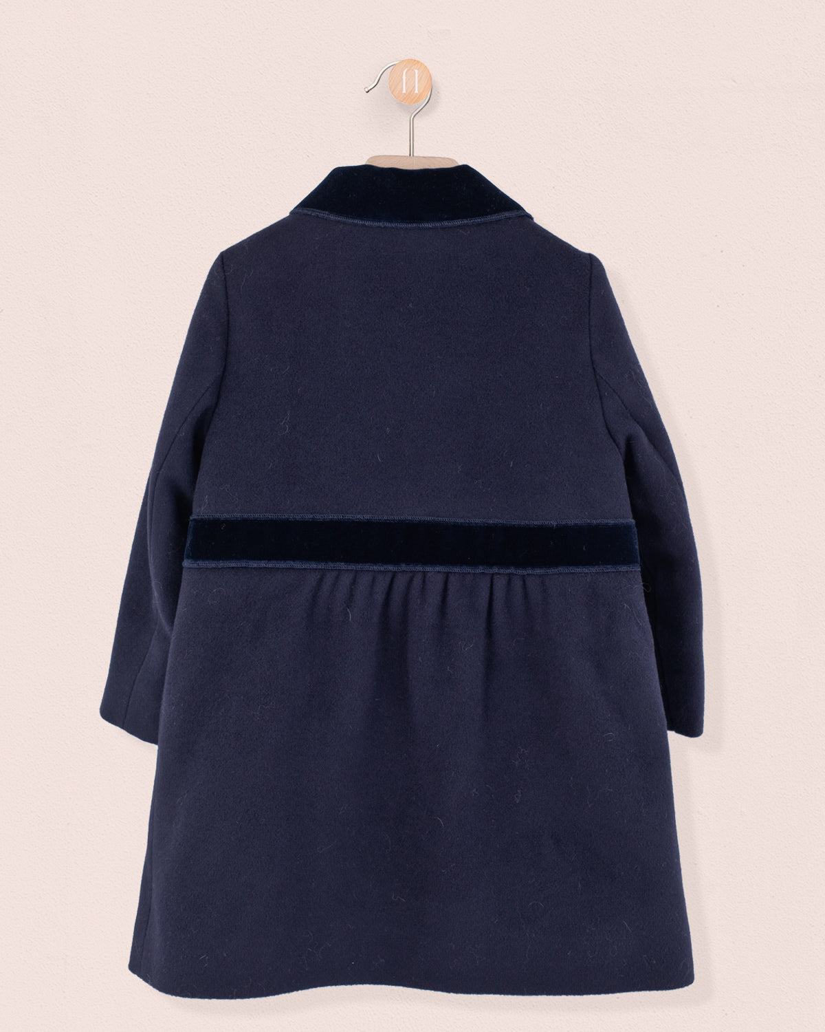 Madeline Classic Navy Coat - Coat