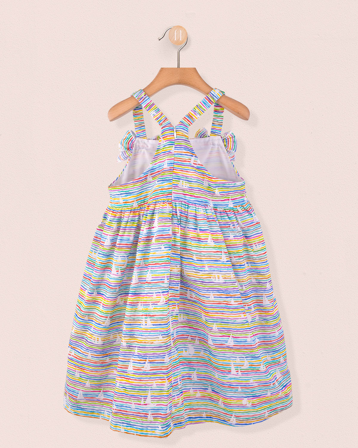 Nantucket Colorful Sail Sundress - Dress