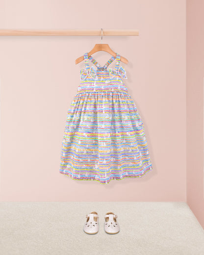 Nantucket Colorful Sail Sundress - Dress