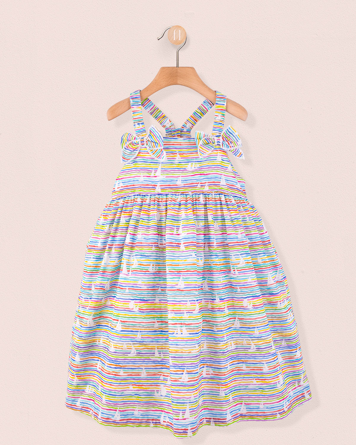 Nantucket Colorful Sail Sundress - Dress