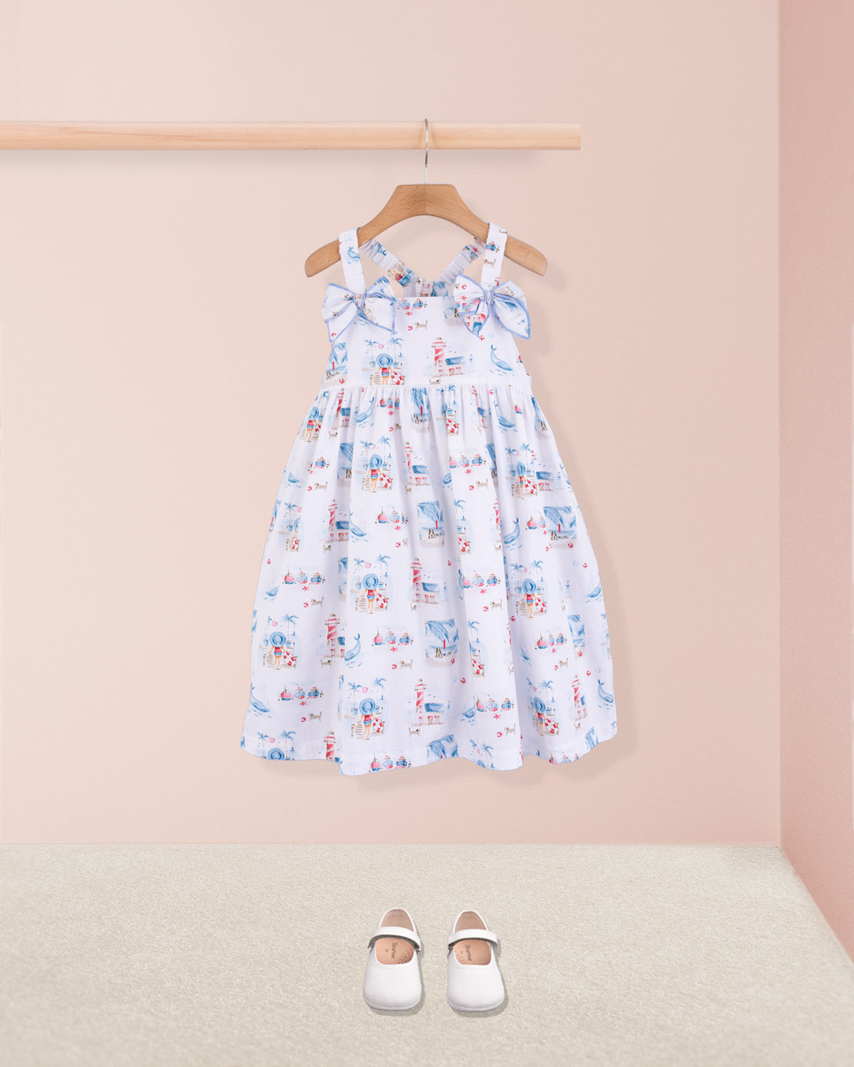 Nantucket Lighthouse Sundress - Dress