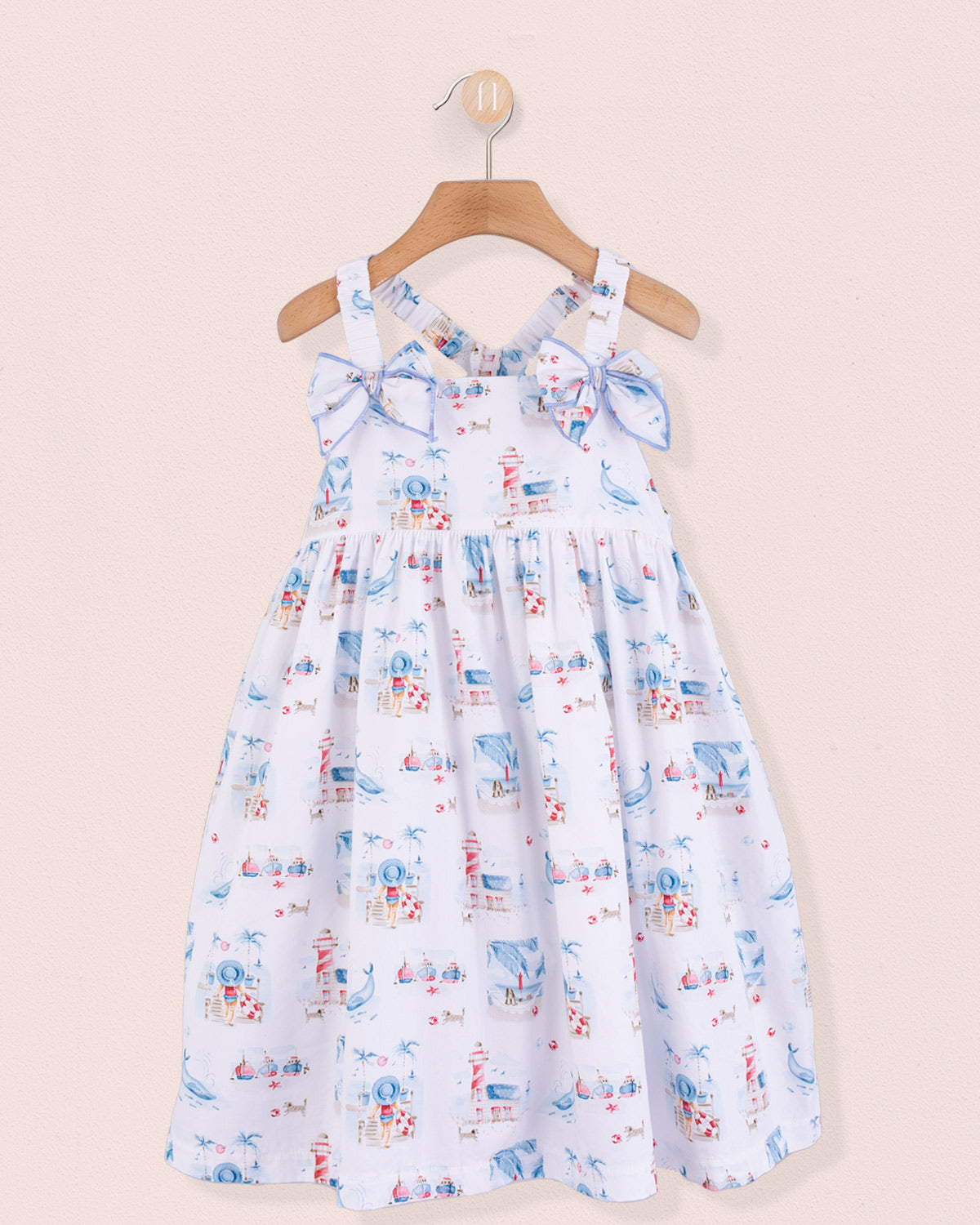Nantucket Lighthouse Sundress - Dress