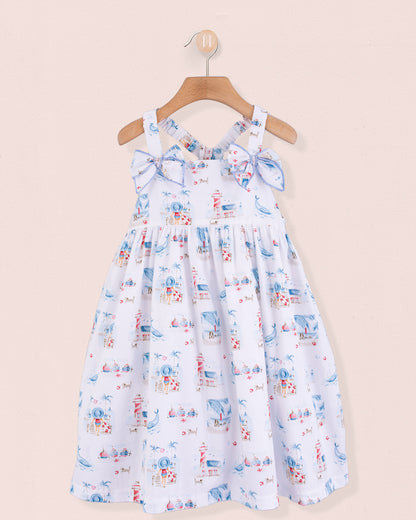 Nantucket Lighthouse Sundress - Dress