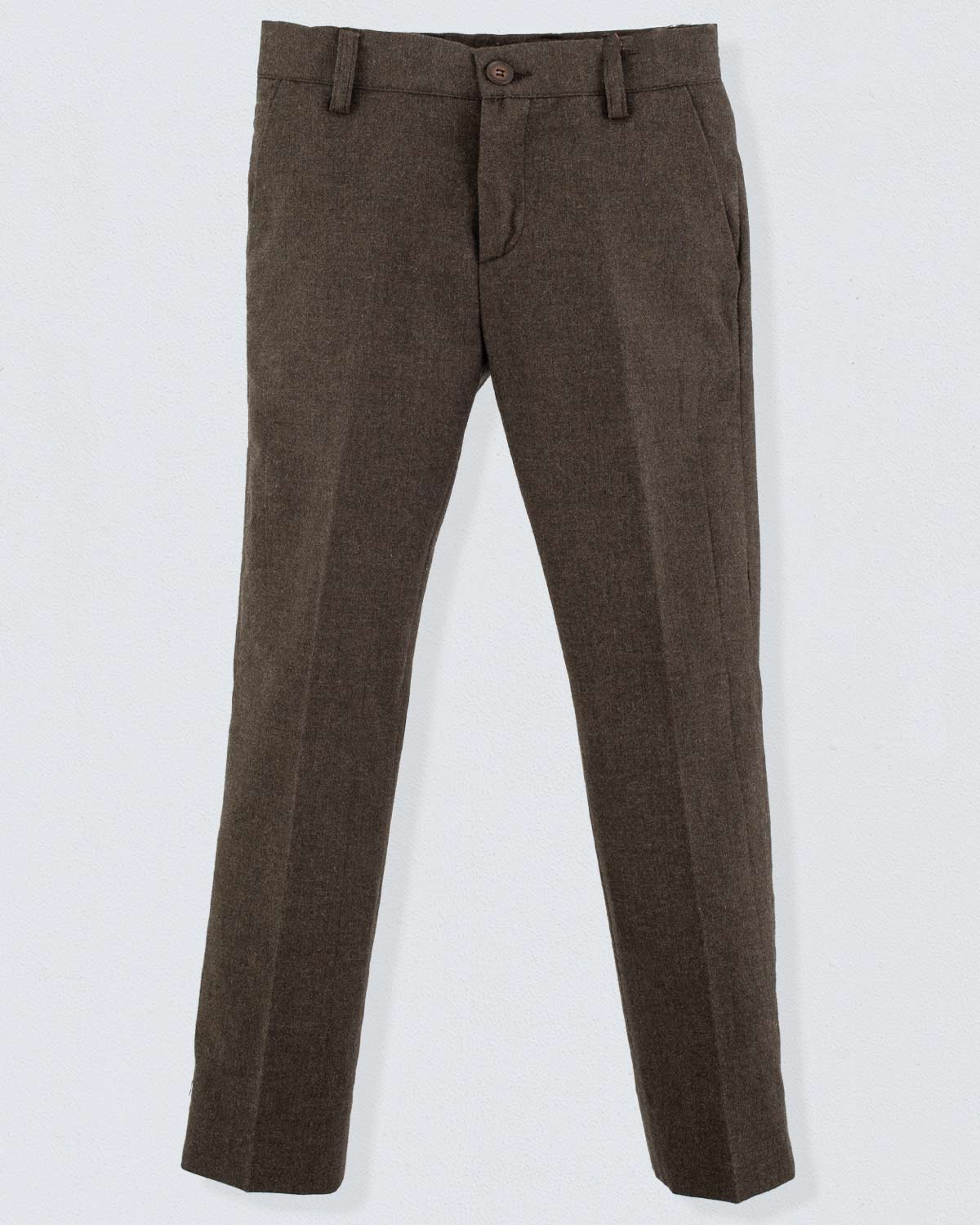 Oliver Chestnut Cotton Flannel Pant - Pant