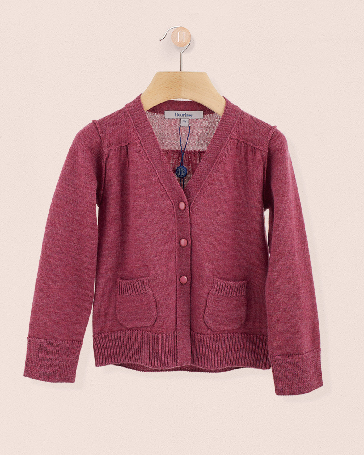 Olivia Berry Mélange Cardigan - Cardigan