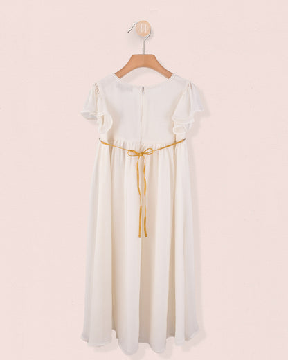 Ophelia Cream Tulle Gown - Dress