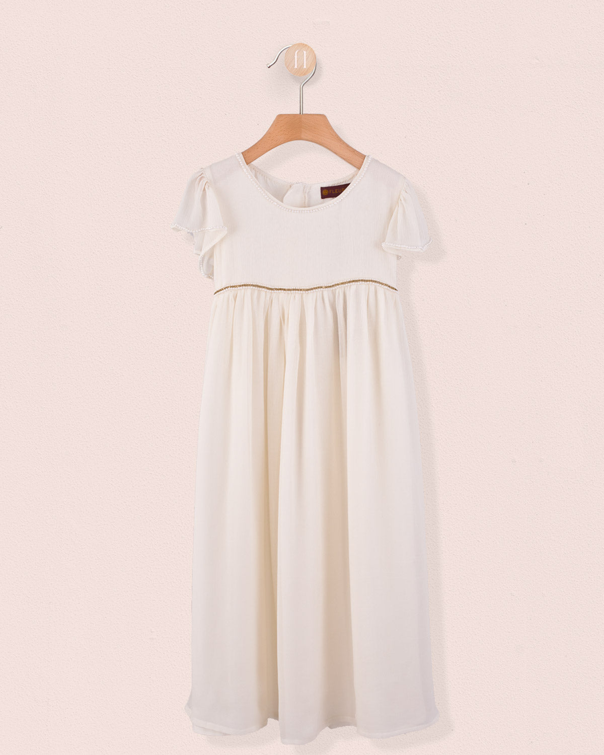 Ophelia Cream Tulle Gown - Dress