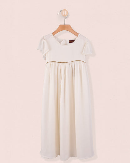 Ophelia Cream Tulle Gown - Dress
