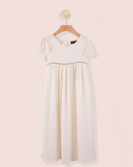 Ophelia Cream Tulle Gown - Dress