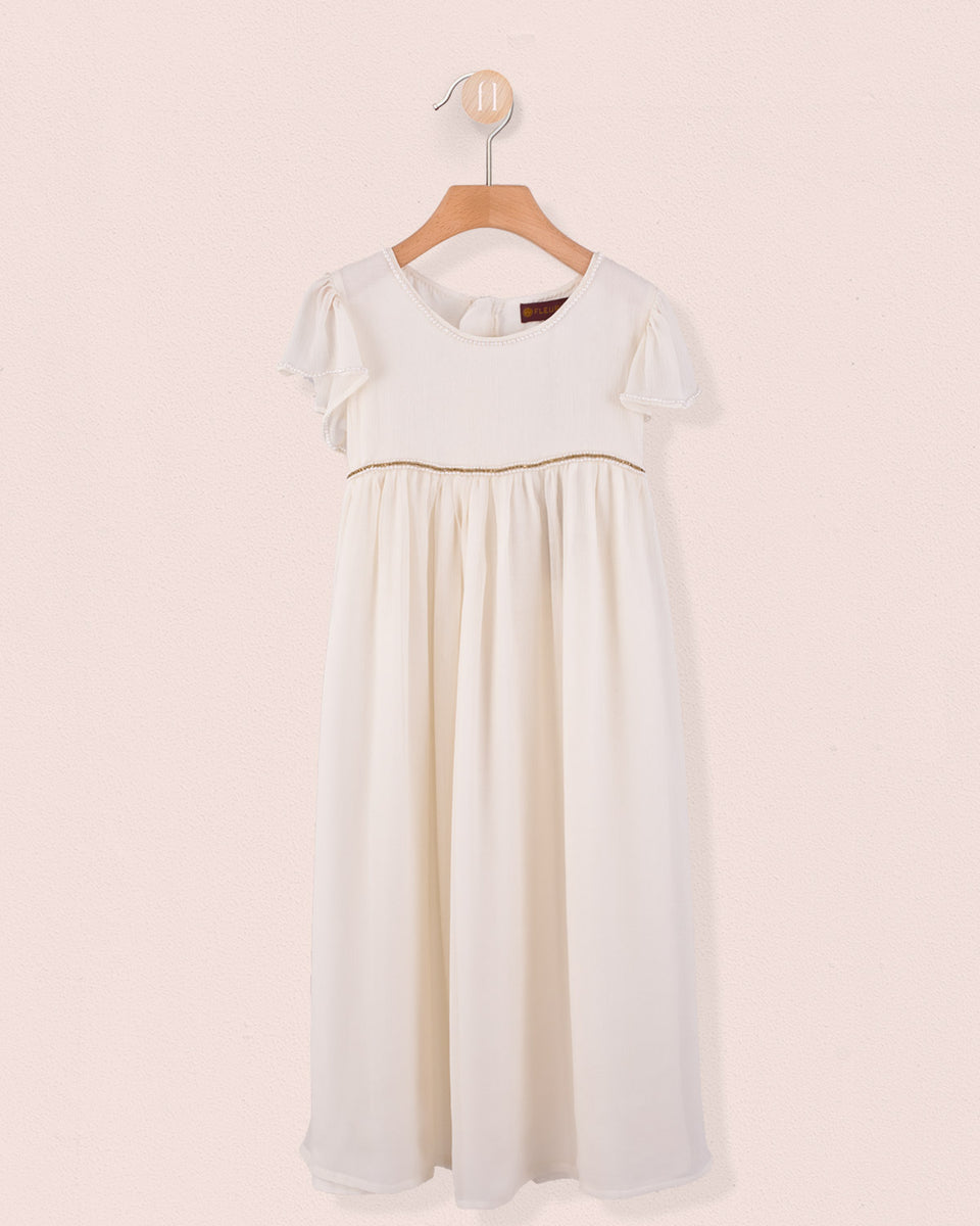 Ophelia Cream Tulle Gown