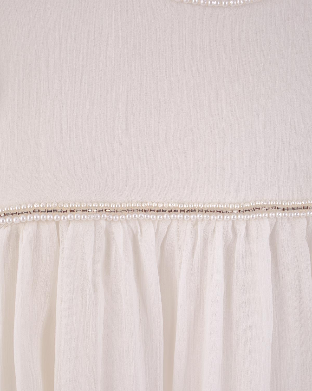 Ophelia White Chiffon Gown 2Y-12Y - Dress