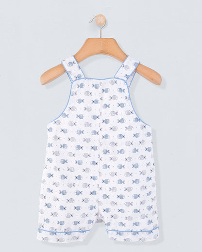 Starboard Blue Fish Campari Shortall - Romper
