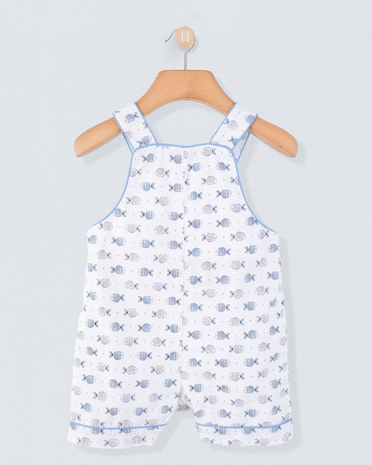 Starboard Blue Fish Campari Shortall - Romper