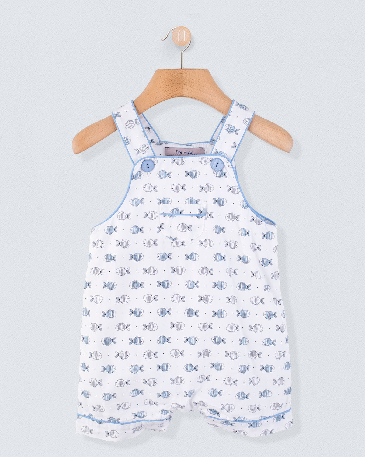 Starboard Blue Fish Campari Shortall - Romper