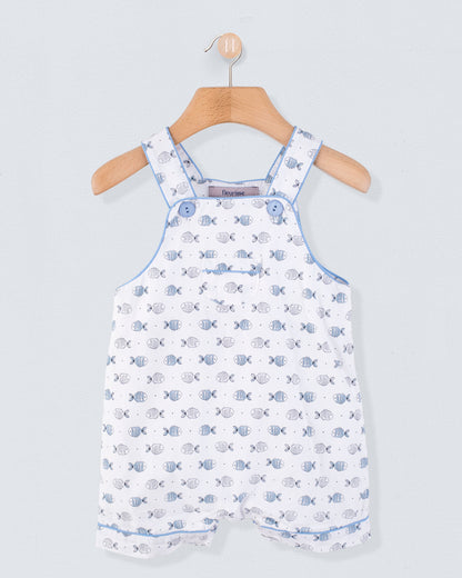 Starboard Blue Fish Campari Shortall - Romper