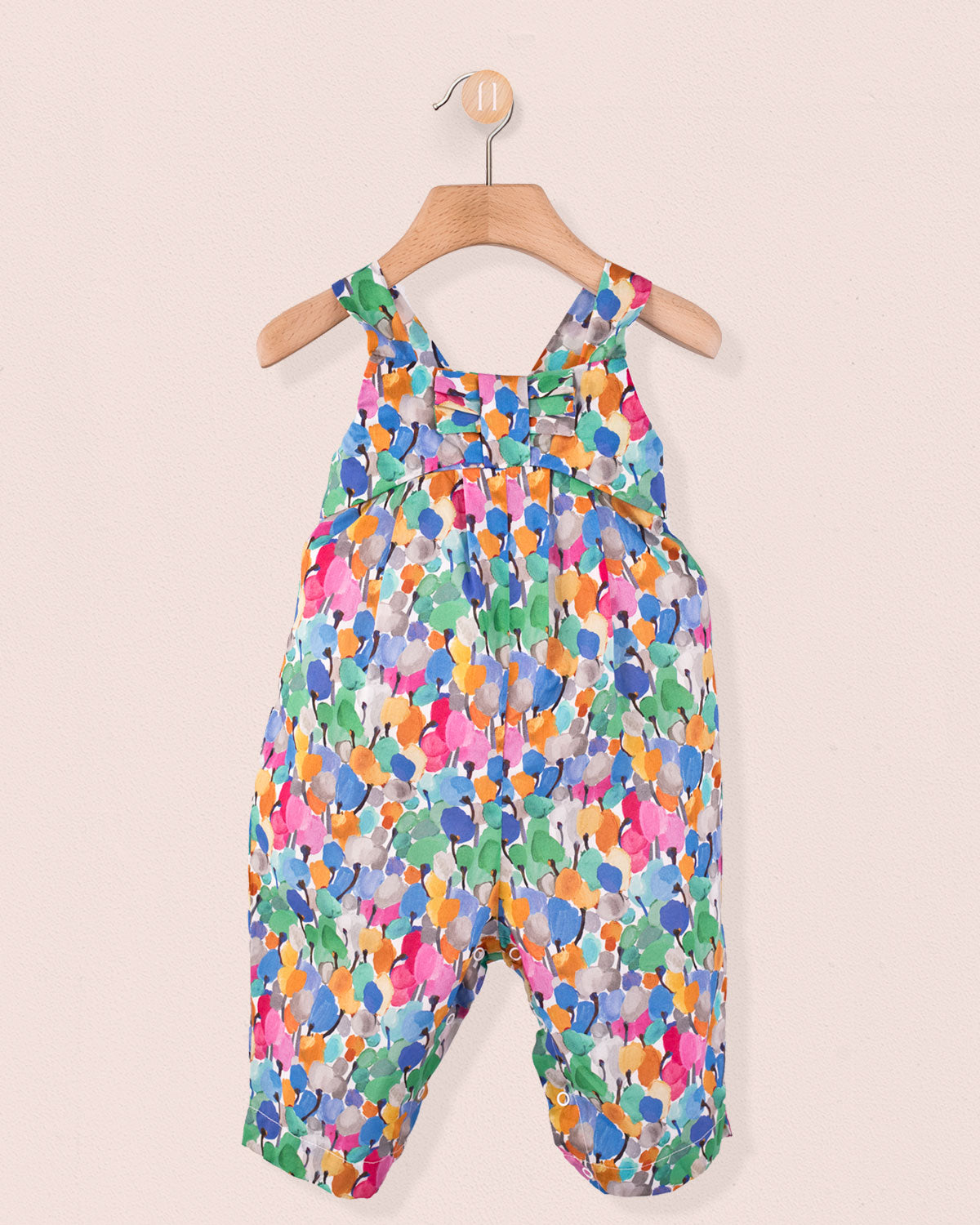 Louise Liberty Tulip Fields Blue Overall - Romper