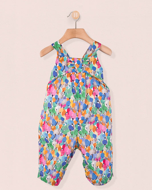 Louise Liberty Tulip Fields Blue Overall - Romper