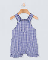 Starboard French Navy Gingham Shortall