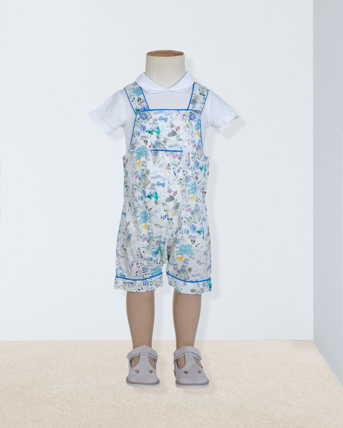 Starboard Liberty Puppies Shortall - Romper