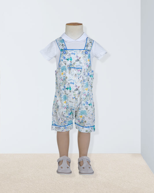 Starboard Liberty Puppies Shortall - Romper