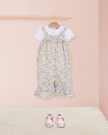 Charm Liberty Meadowland Sunshine Overall - Romper