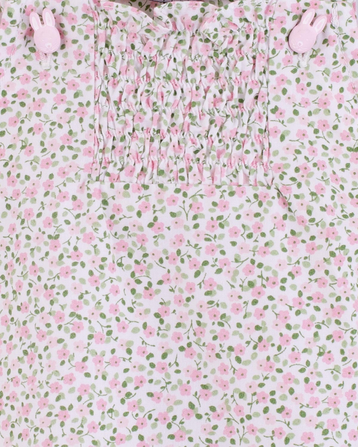 Palm Beach French Pink Floral Bubble - Romper