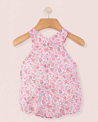 Palm Beach French Blossom Pink Bubble - Romper