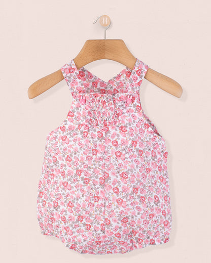 Palm Beach French Blossom Pink Bubble - Romper