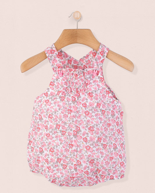 Palm Beach French Blossom Pink Bubble - Romper