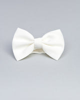 Bowtie Cream Satin