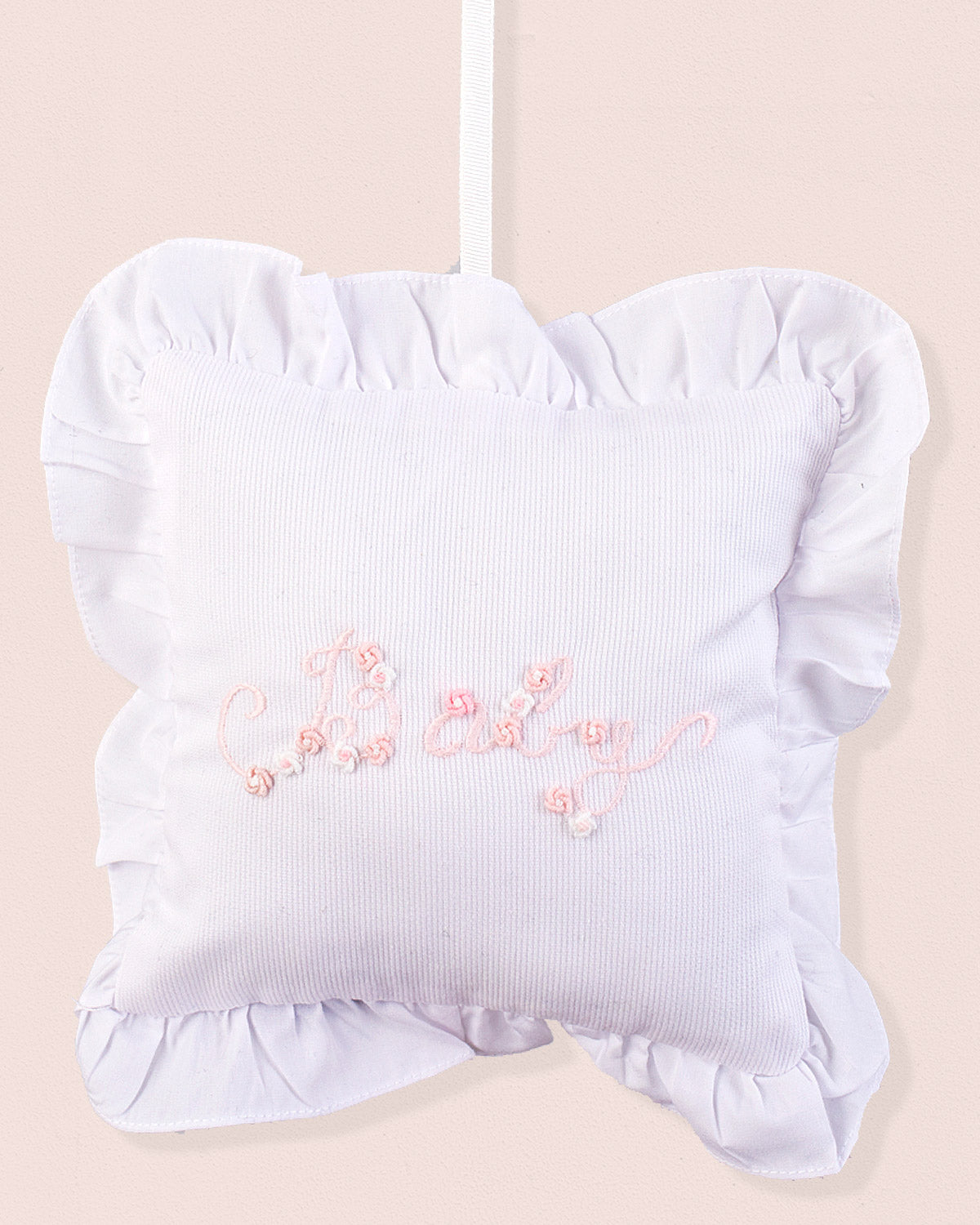 Embroidered clearance baby pillow