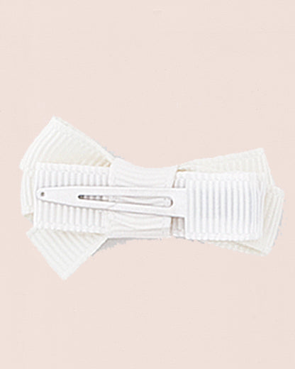 Hairbow 4cm Cream Gros Grain - Hairbow