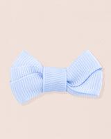 Hairbow 4cm Light Blue Gros Grain