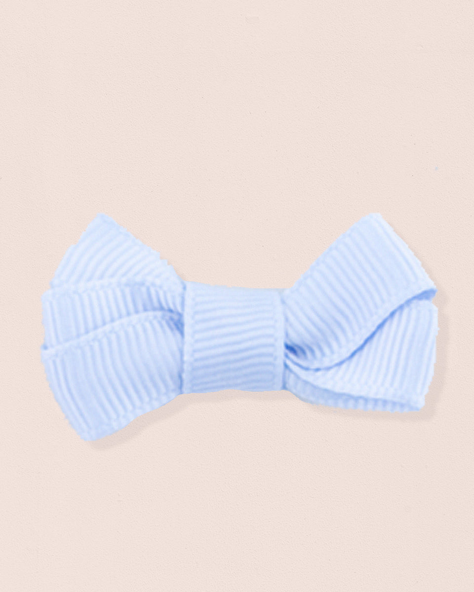 Hairbow 4cm Light Blue Gros Grain