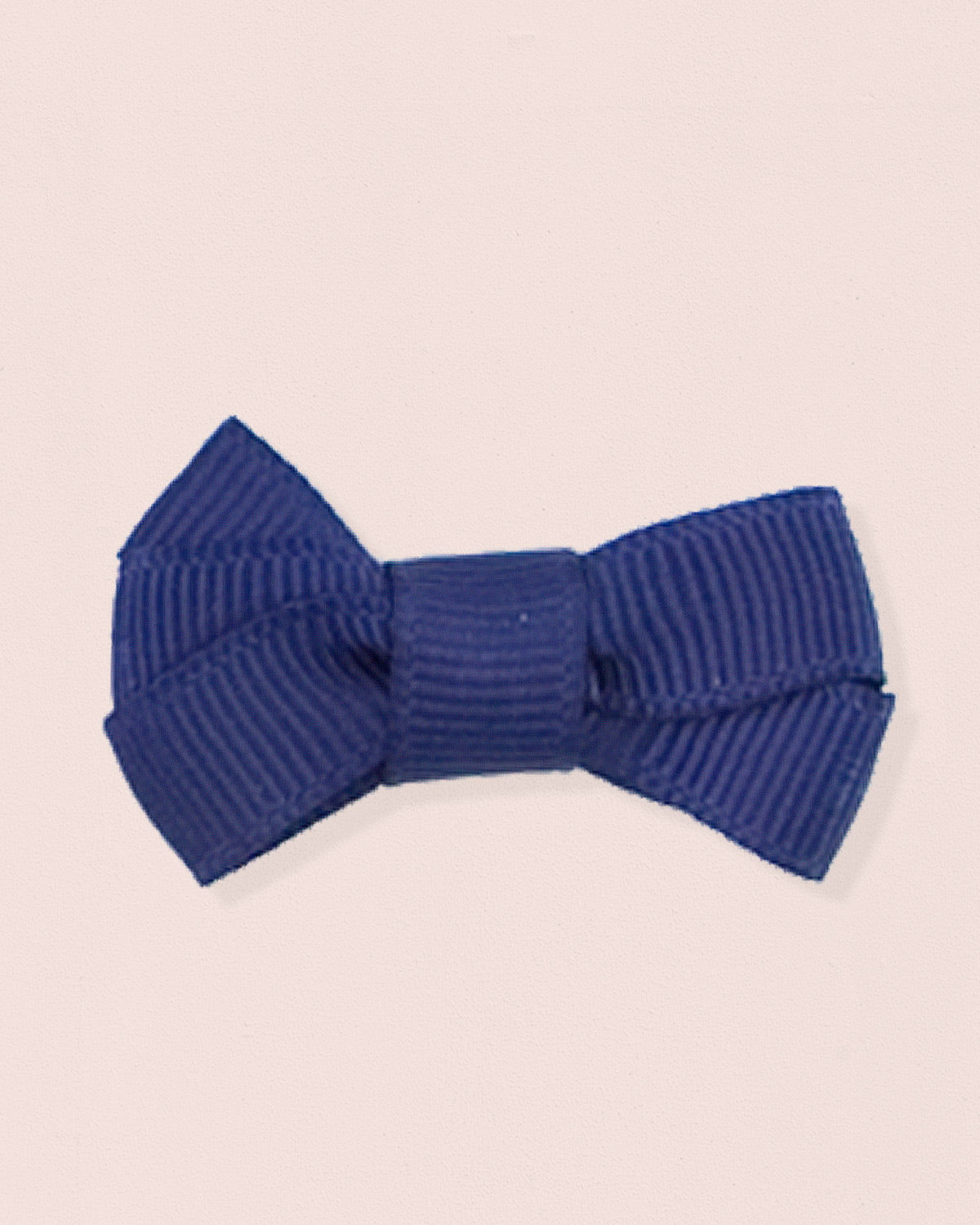 Hairbow 4cm Navy Gros Grain