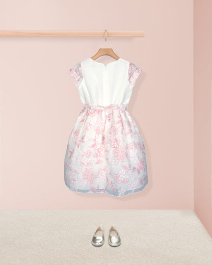 Marianne Ortensia Pink Floral - Dress