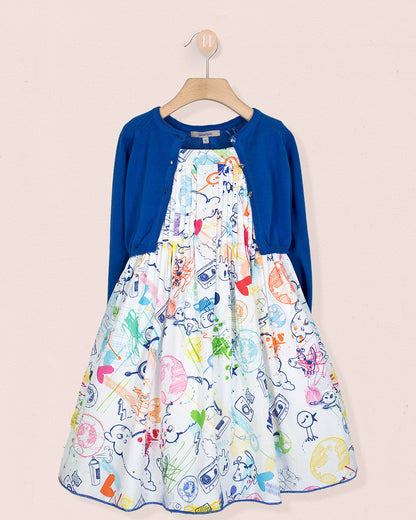 Portofino Very Italian Print Dress - Dress