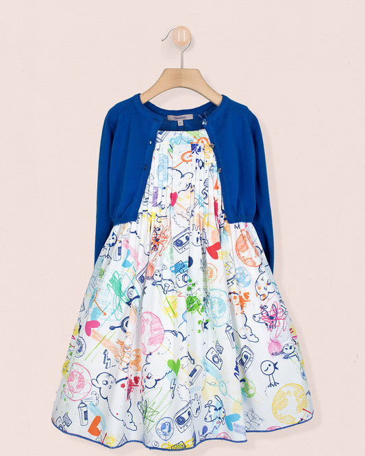 Portofino Very Italian Print Dress - Dress