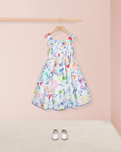 Portofino Very Italian Print Dress - Dress