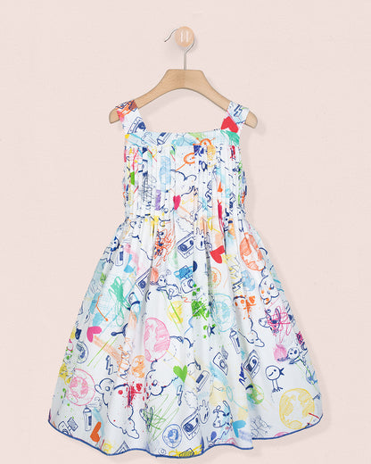 Portofino Very Italian Print Dress - Dress