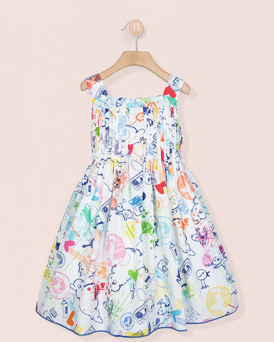 Portofino Very Italian Print Dress - Dress