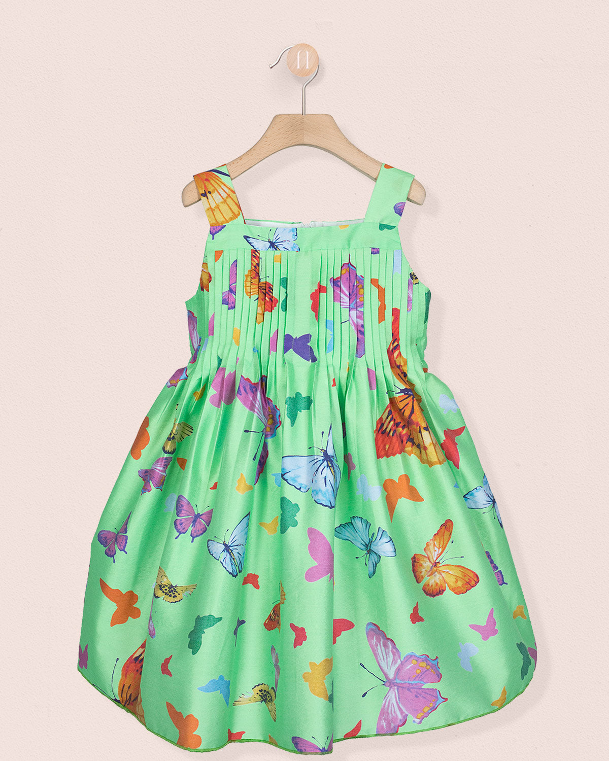 Portofino Italian Green Butterflies - Dress