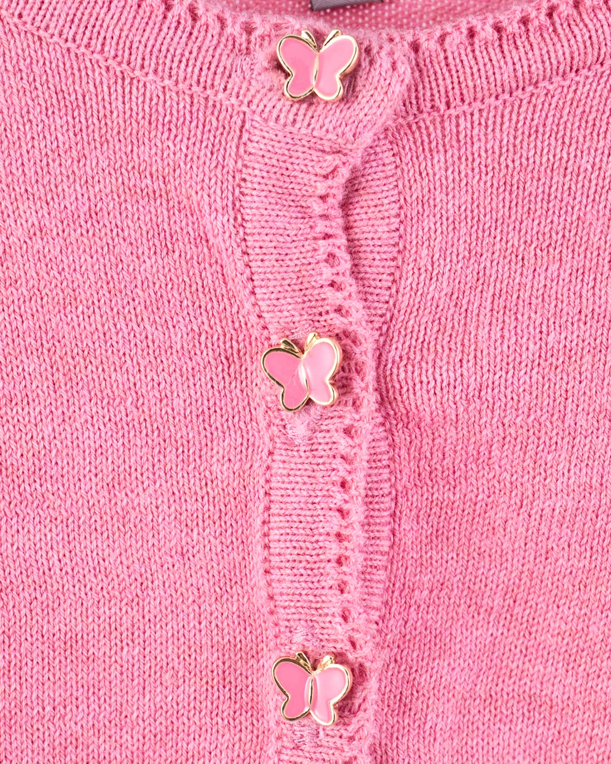 Betsy Primrose Cardigan with Butterfly Buttons - Cardigan