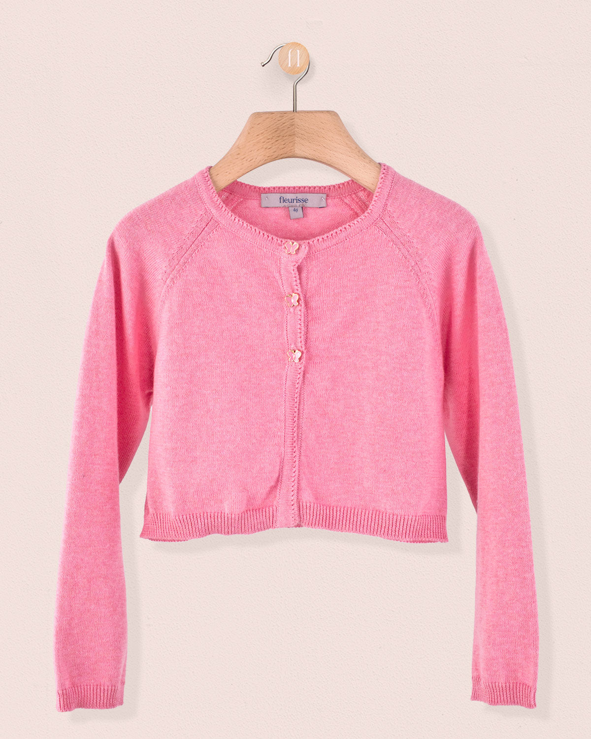 Betsy Primrose Cardigan with Butterfly Buttons - Cardigan